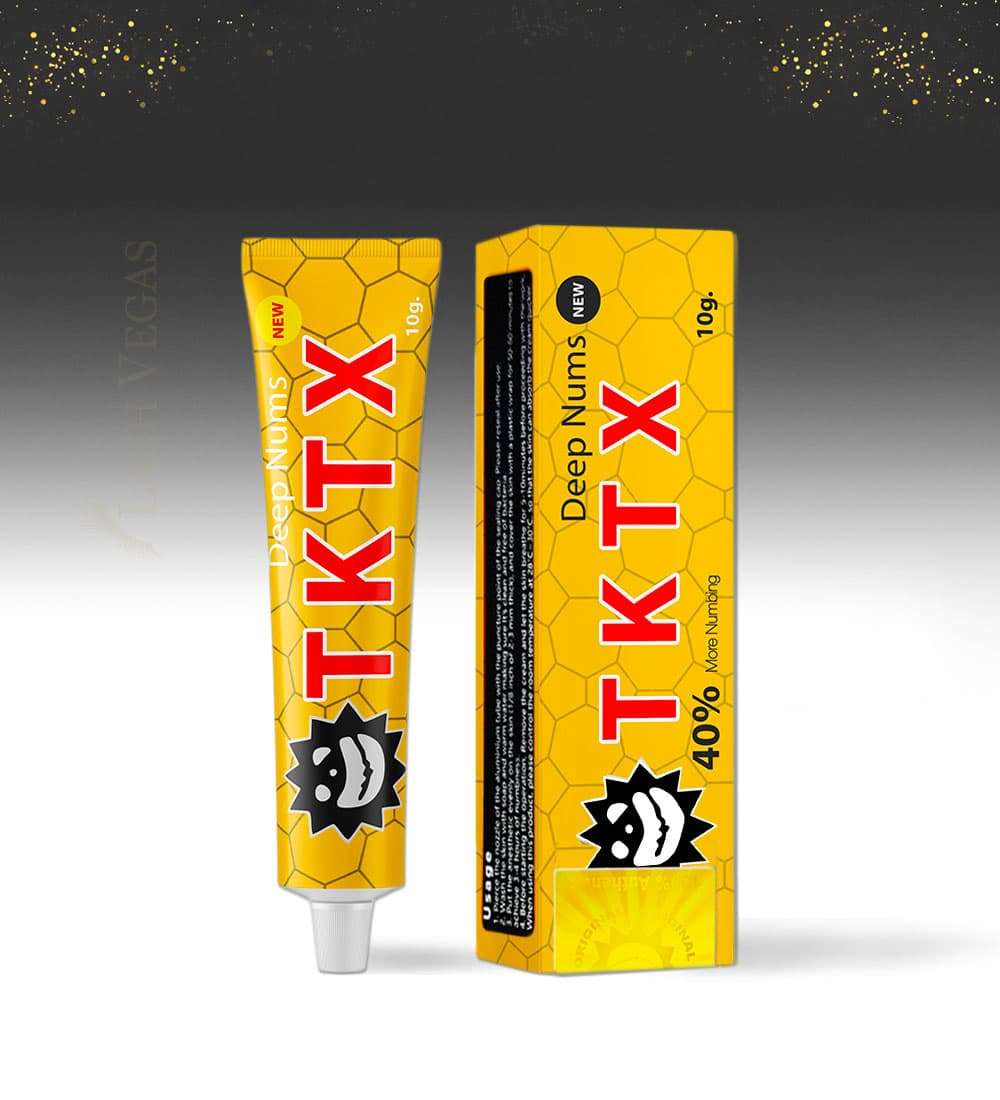 TKTX Topical Anaesthetic Numbing Cream 10g - red