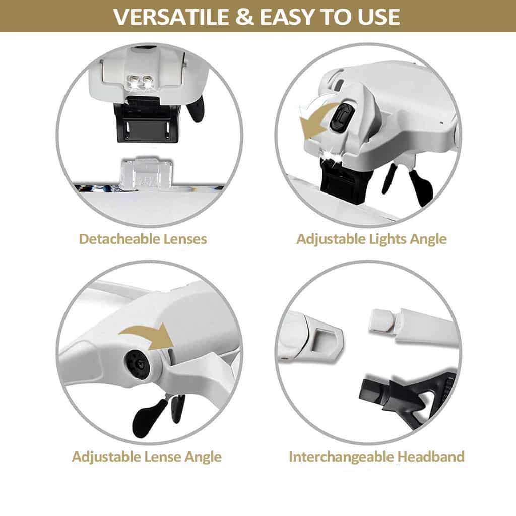 LED Magnifying Glasses