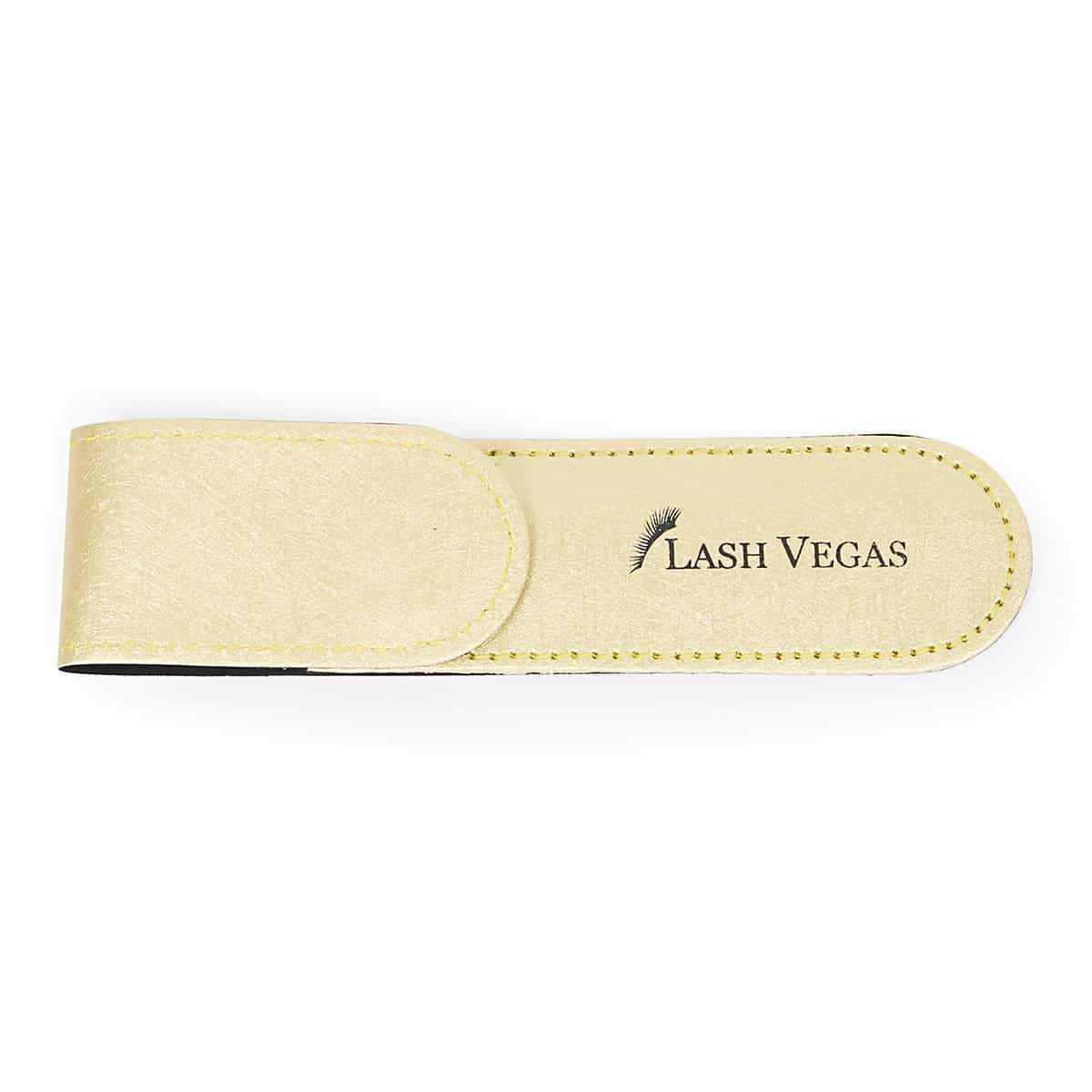Single Tweezers Rexine Case (Gold)