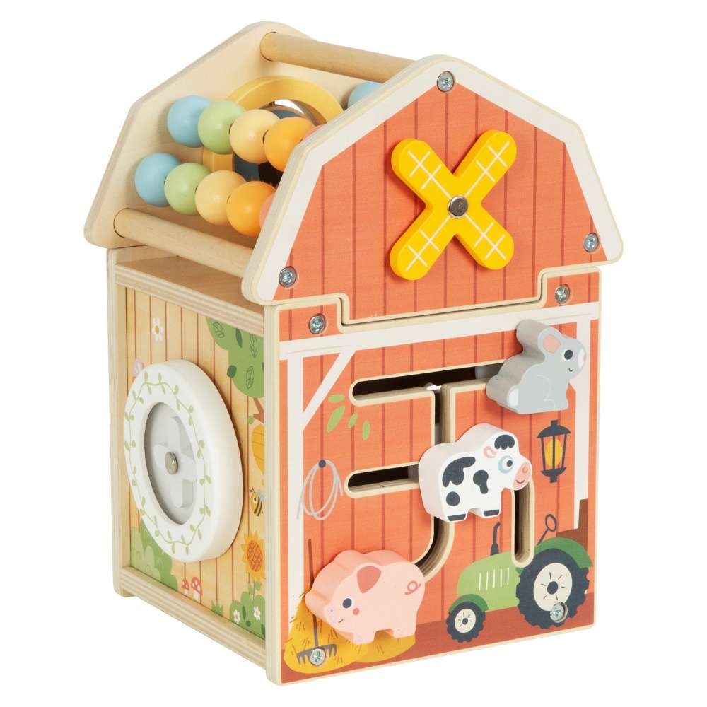 TookyToy - Farmyard Play Cube Activity Toy