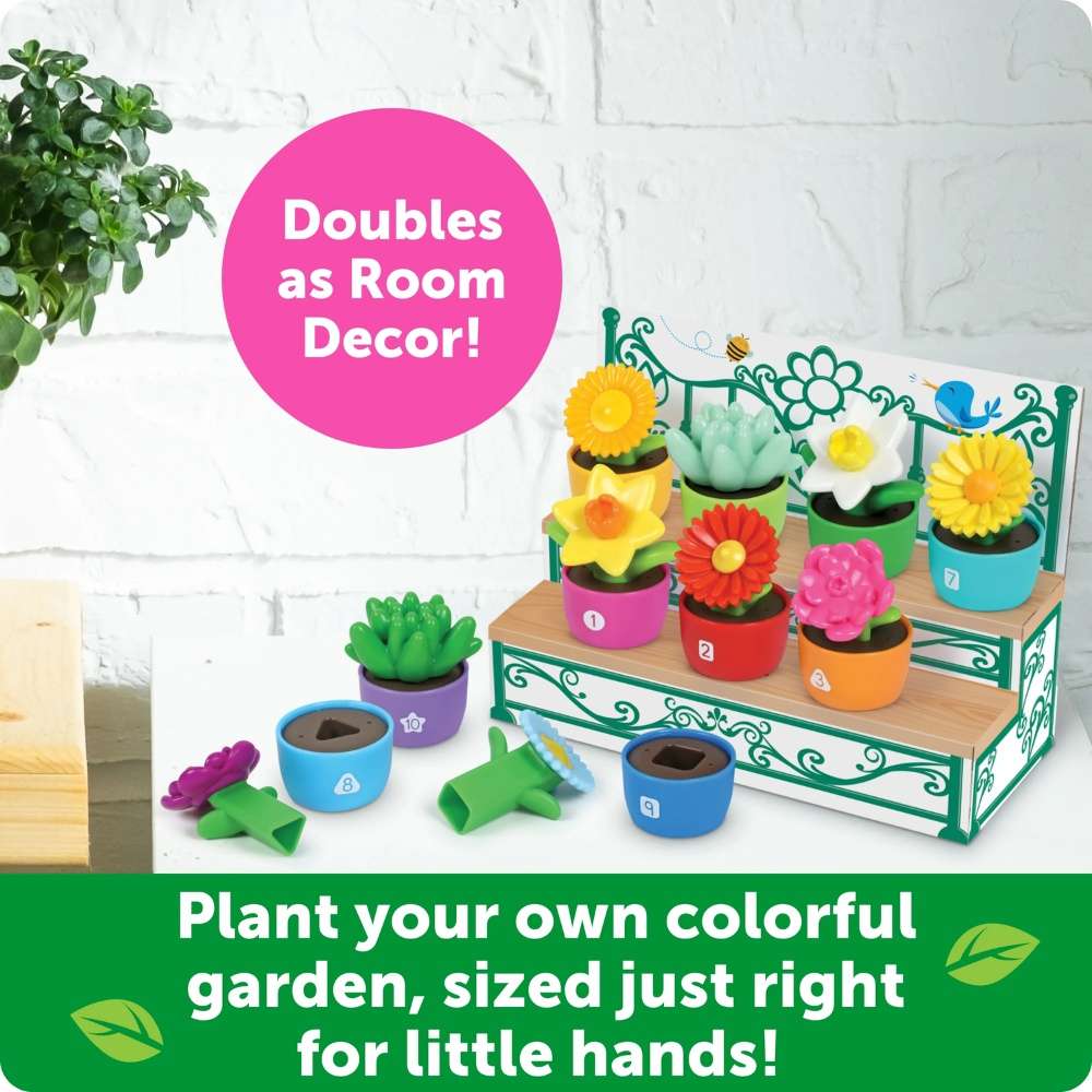 Learning Resources - Shape & Colour Garden Matching Toy