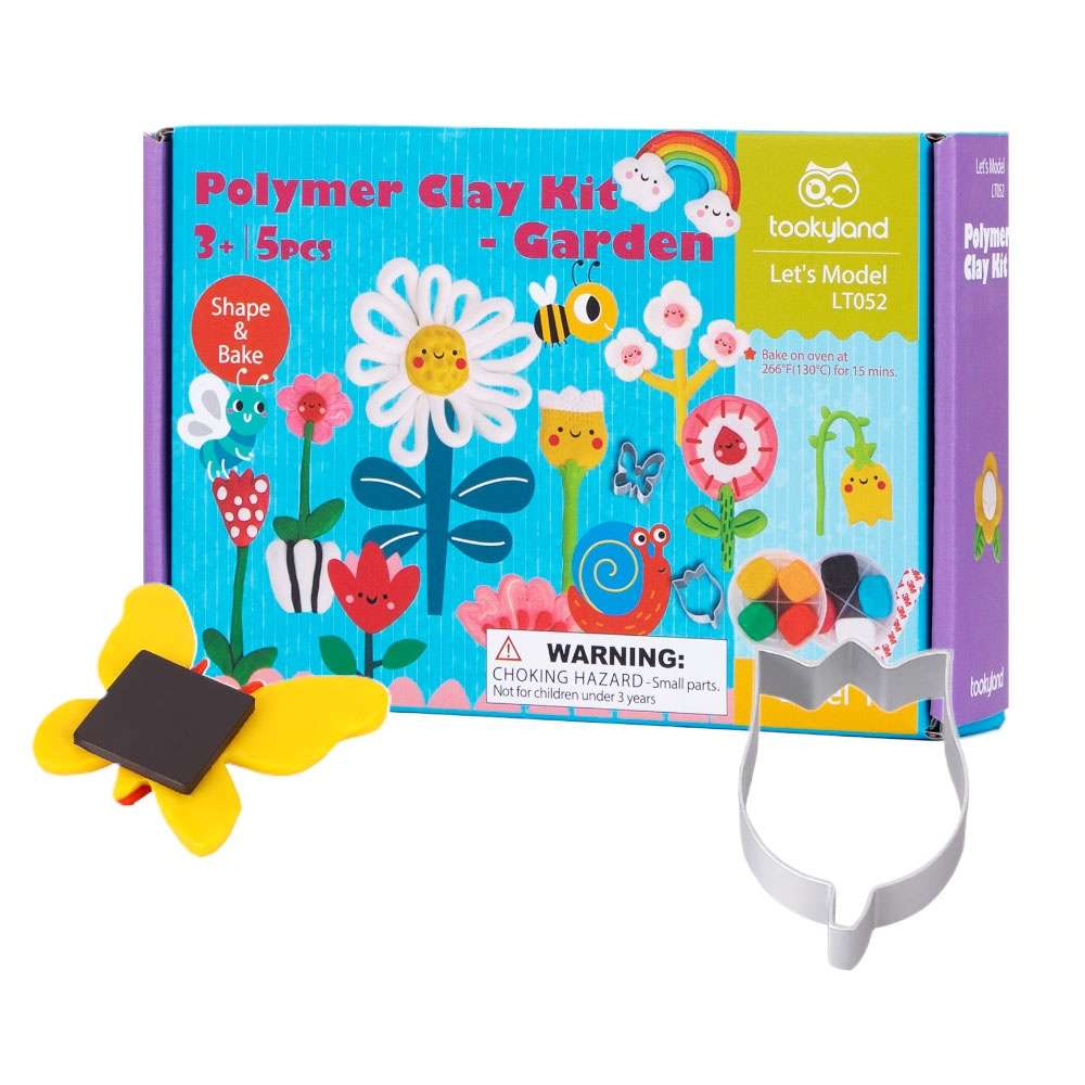 TookyToy - Garden Clay Modeling Kit