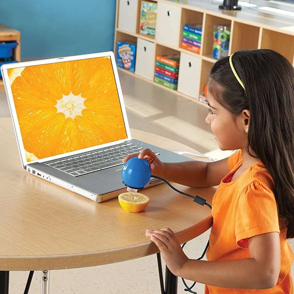 Learning Resources - Zoomy 2.0 Handheld Digital Microscope - Blue