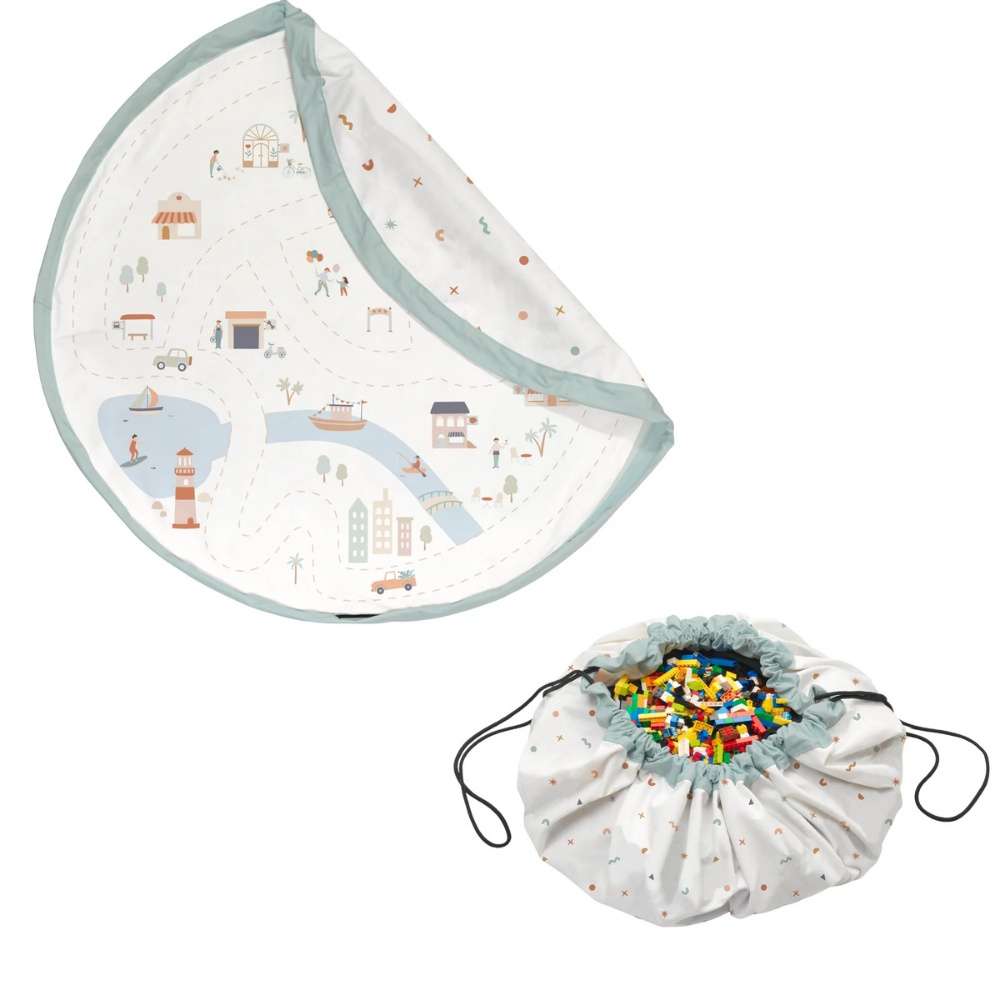 Play&Go - 3-in-1 Playmat & Toy Bag - Citymap