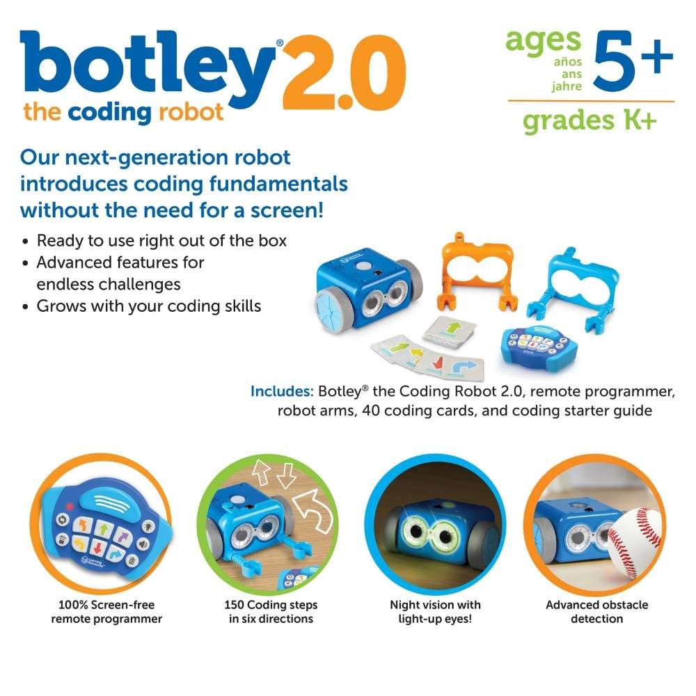 Learning Resources - Botley® 2.0 The Coding Robot