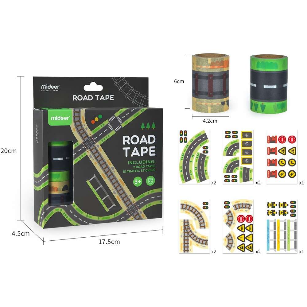 Mideer - Road Tape - 2pcs