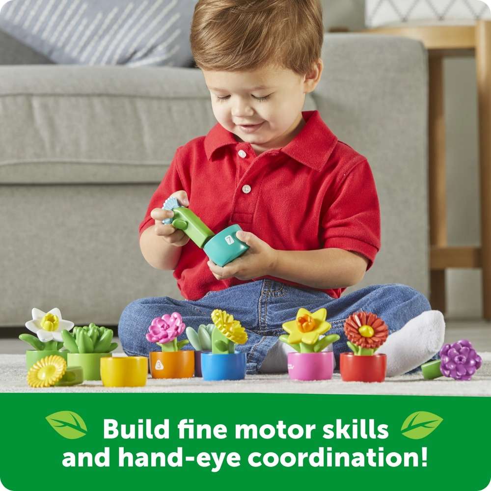 Learning Resources - Shape & Colour Garden Matching Toy