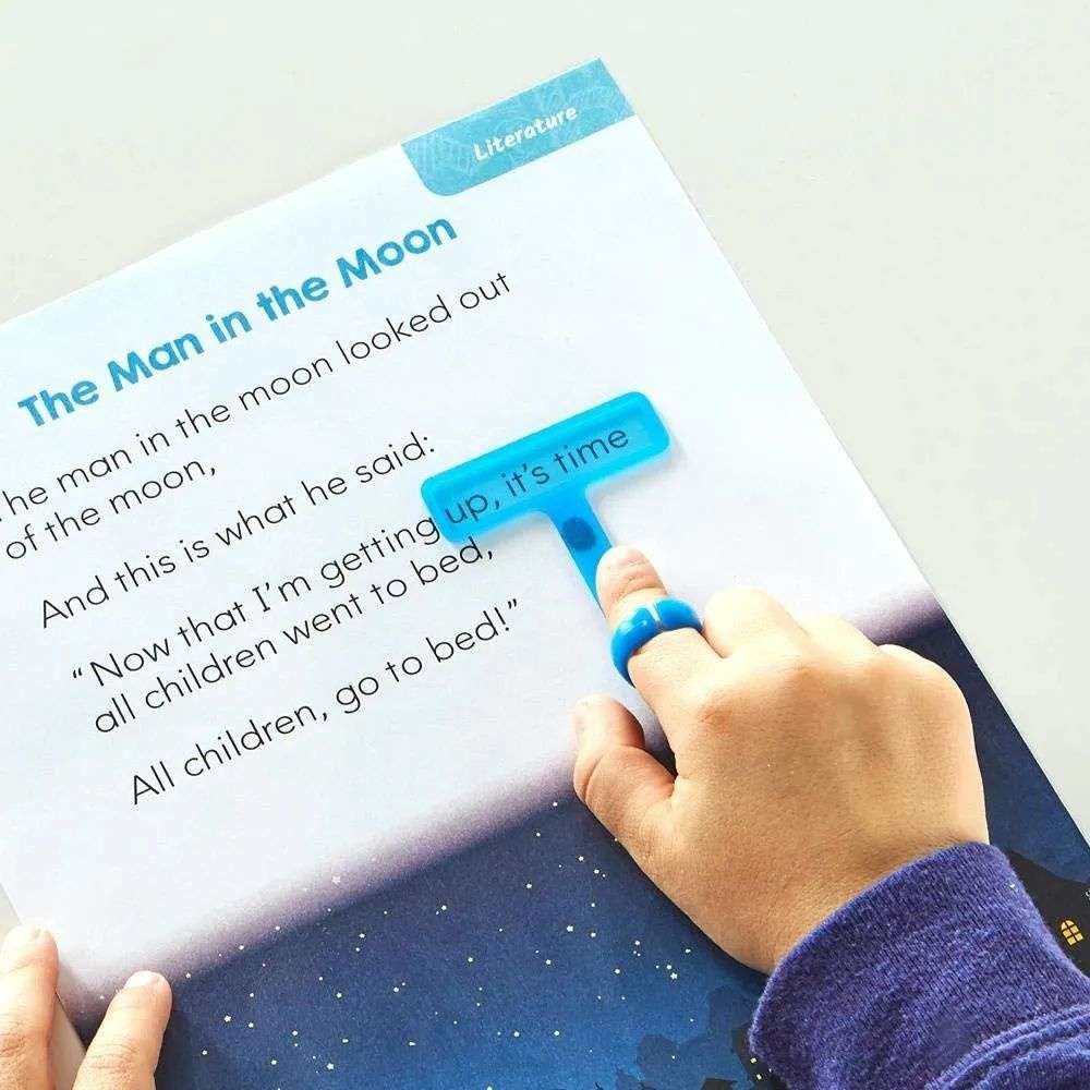 Hand2Mind - Fingerfocus® Highlighter: Finger-point Reading Tool