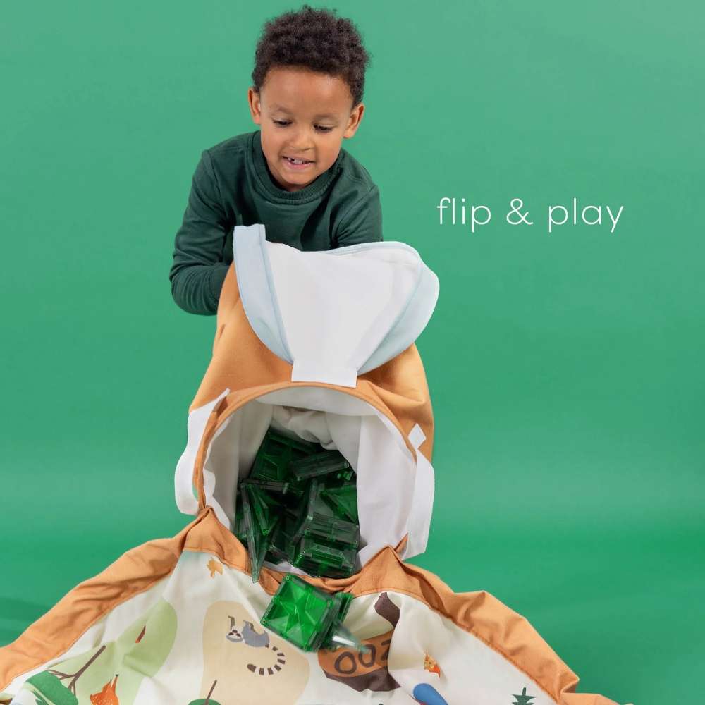 Play&Go - 2-in-1 Playmat & Toy Basket - Roadmap