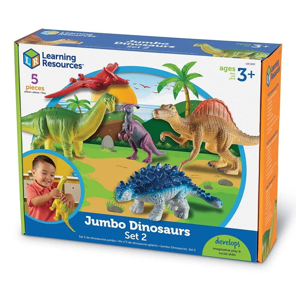 Learning Resources - Jumbo Dinosaur Animals Set 2