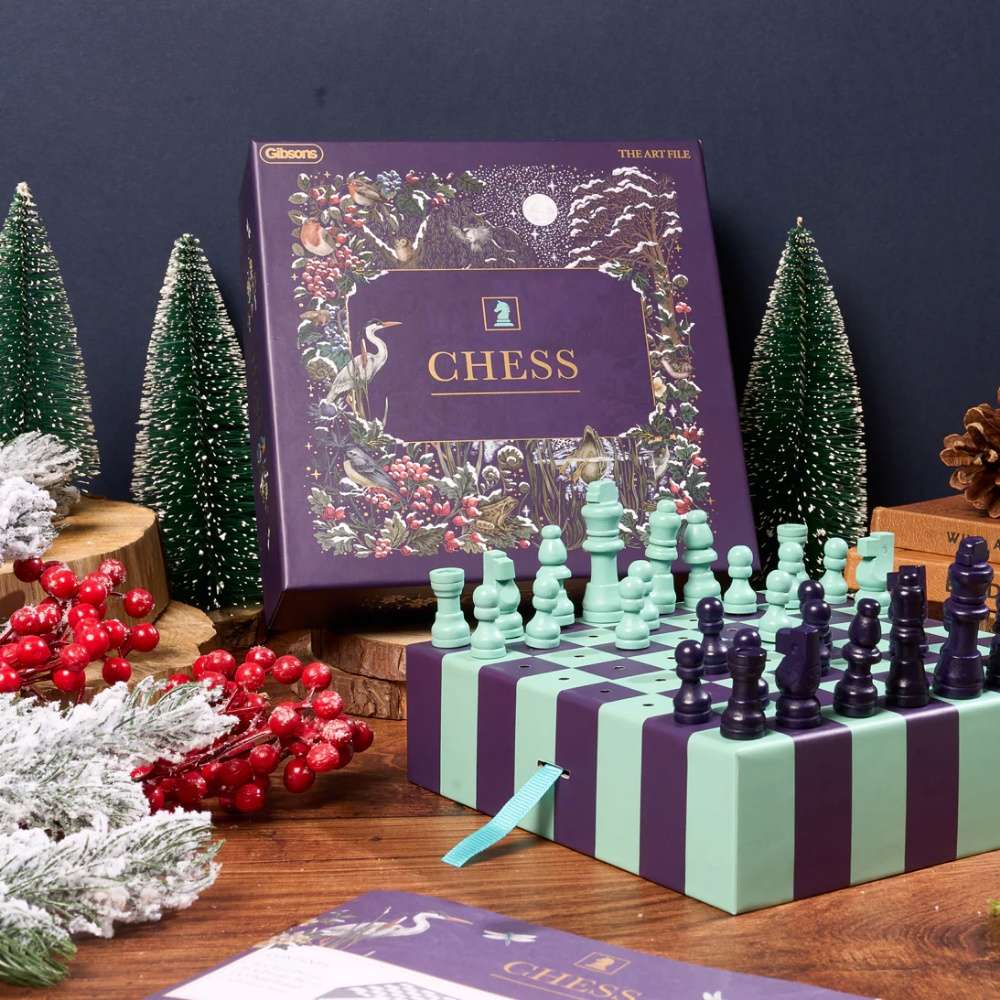 Gibsons - The Art File: Chess Family Board Game