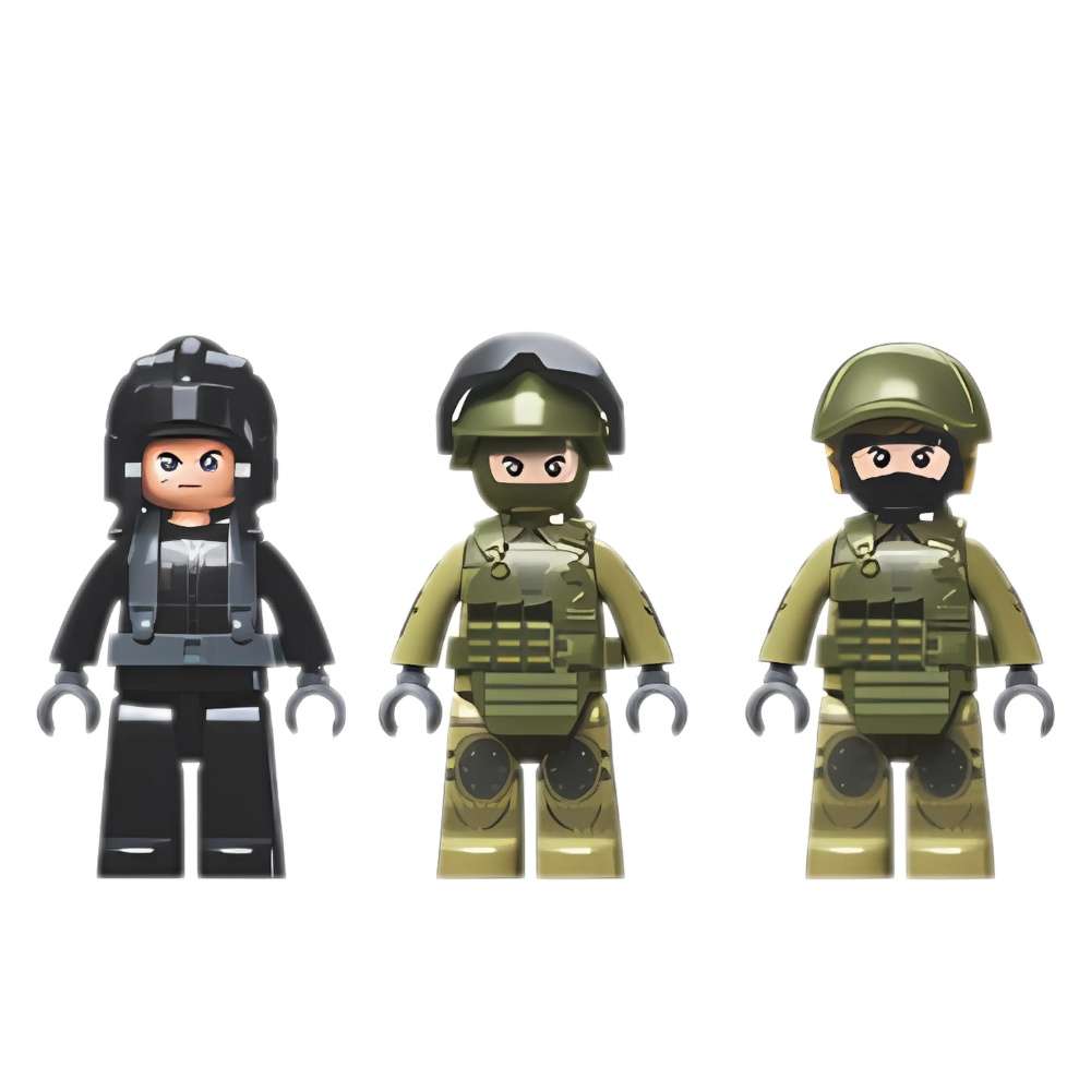 Sluban Building Set: Model Bricks - BMD-2S 2-in-1 Tank - 530 Pieces