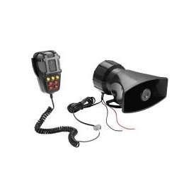 100w Electronic Siren 5 Tone With Remote & Mic