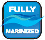 Boss 5.25" 2-way 150W Marine Full Range Speaker - MR50W