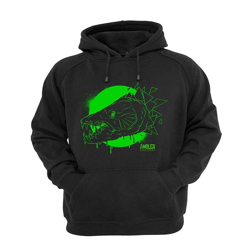 Angler -Black Goliath Tigerfish Hoodie