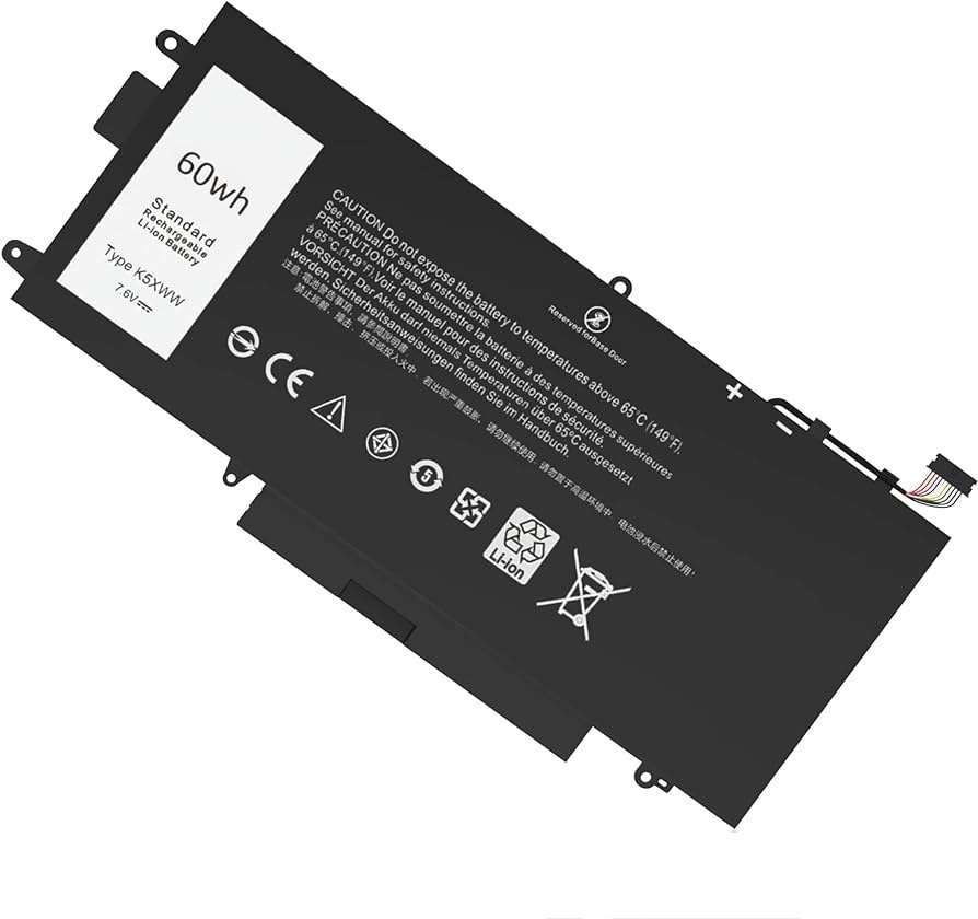 Generic Battery for Dell Latitude 5289, 7389, 7390 - K5XWW, 725KY