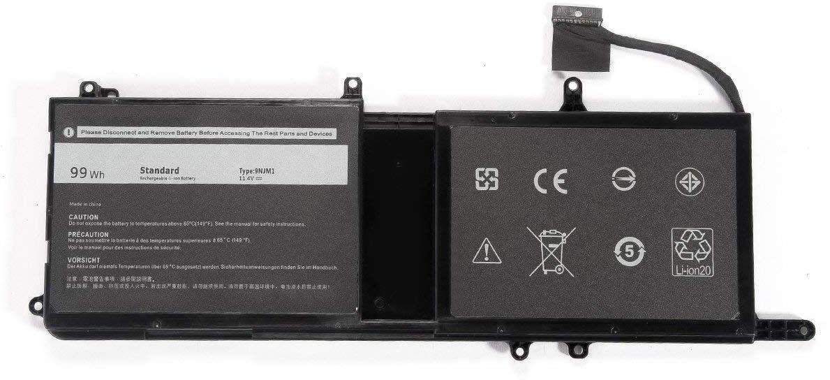 Generic Battery for Dell Alienware 15 R3, 17 R4 - 09NJM1, 01D82