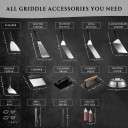 18 Piece Braai Master Griddle Accessories Kit