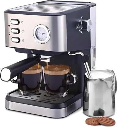 NCM Fully Automatic Espresso & Mocha Coffee Machine with Milk Frother  Barista