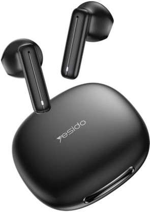 Yesido ANC Bluetooth Earphones  BT5.3 Semi-In-Ear Wireless Earbuds TWS25 with HD Microphone, 13mm D