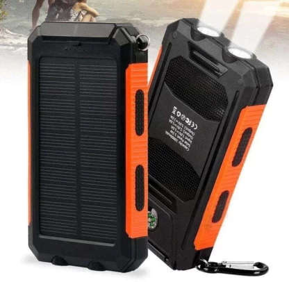 20000mAh Solar Power Bank with Torch