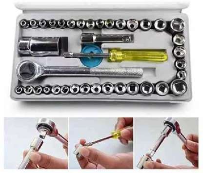 40pc Socket Wrench Set