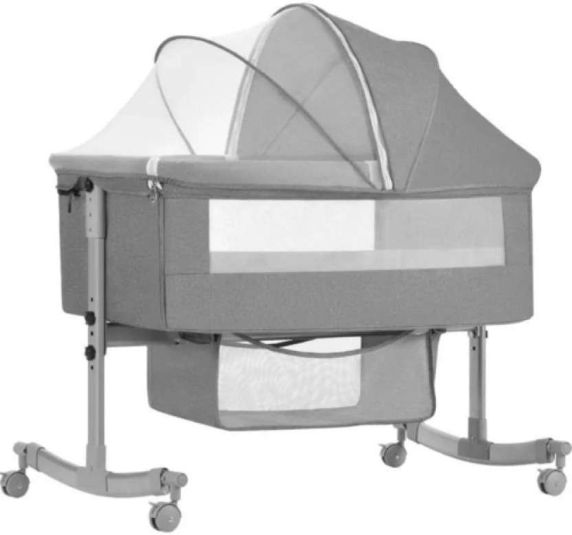 3 in 1 Baby Bassinets with Large Curvature Cradle Bassinet
