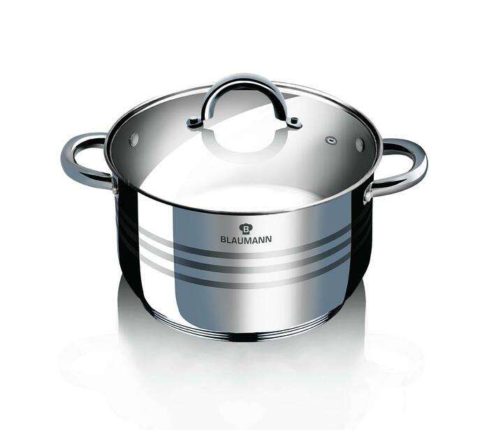 Blaumann 16cm Stainless Steel Stock Pot Gourmet Line(SECOND HAND)(NO LID)