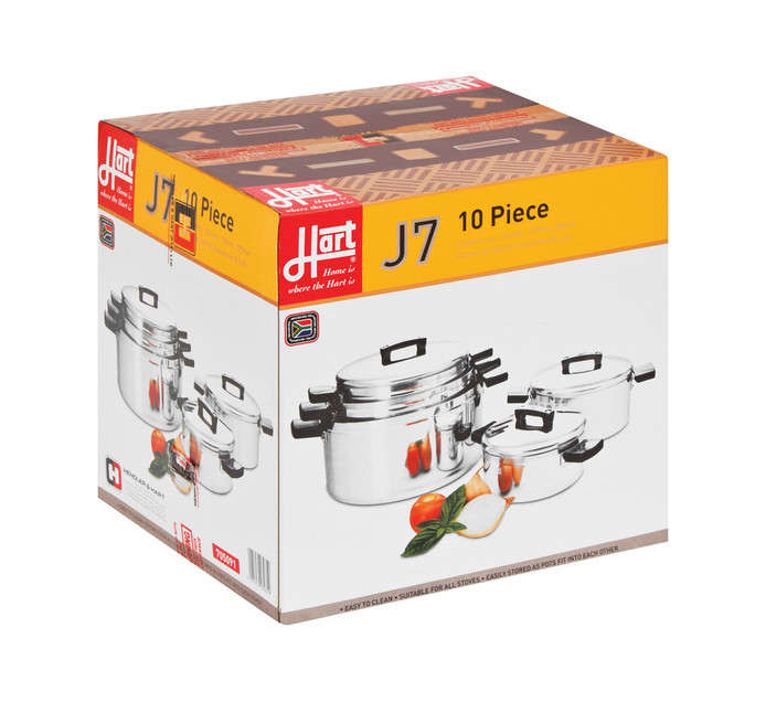 Hart 10-Piece Aluminium Cookware Set