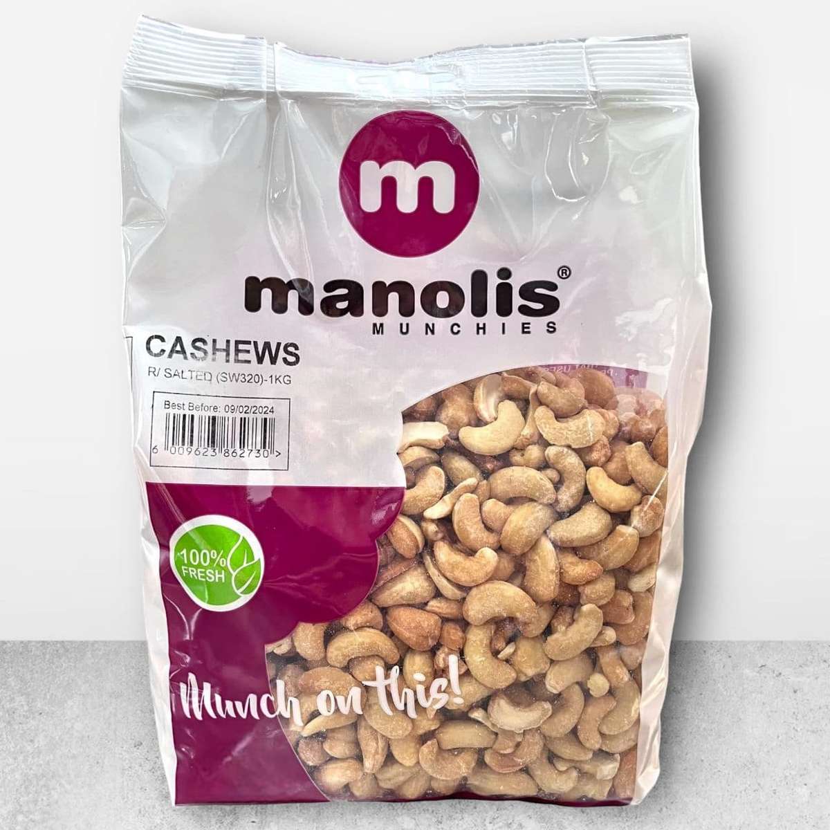 Cashews Roasted Salted Whole