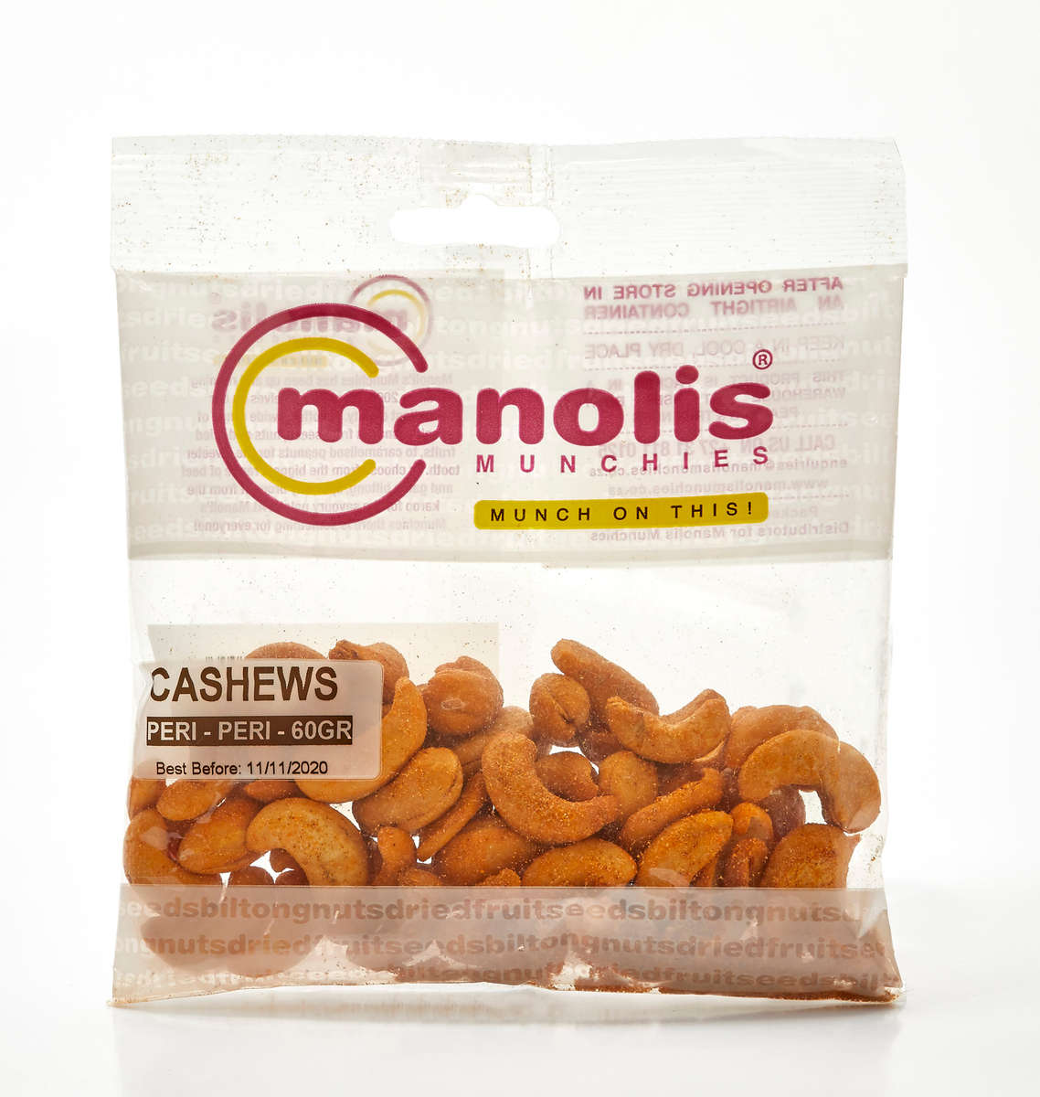 Cashews Peri-Peri - 5x60g