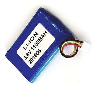 BATTERY PACK Li-Ion 3V6 1.1Ahr   063450