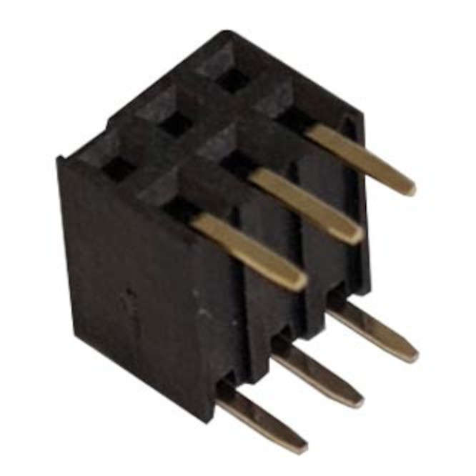 6P PCB R/A SOCKET 06FPR