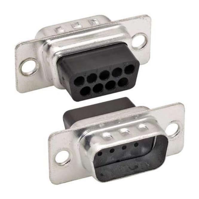 D-SUB 9W MALE INSERTION TYPE CONNECTOR 09MH