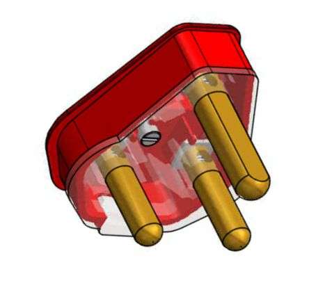 PLUGTOP DEDICATED 16A 250V RD  1054-RED