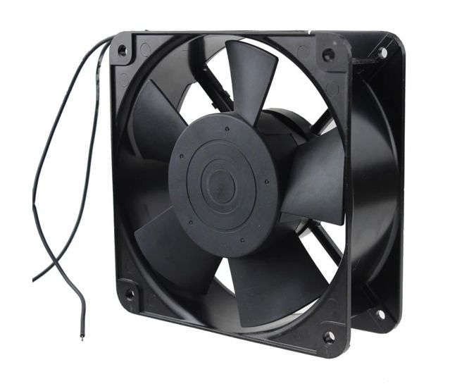 220V AXIAL FAN 120sqx38mm SLEEVE 95CFM OPEN END XY12038HA2SL