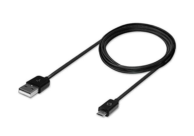 DATA & CHARGING LEAD MICRO-USB to USB-A 800mm LONG  12600018