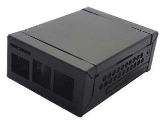 RASPBERRY Pi 2 & 3 BLACK METAL ENCLOSURE  14891-110