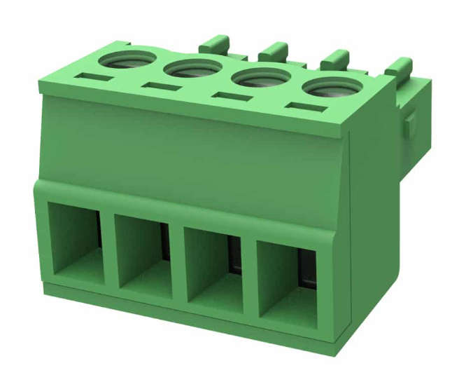 TERMINAL BLOCK SOCKET STR IN-LINE 04-WAY P=3.81 15EDGK-3.81-04P-14-00A(H)
