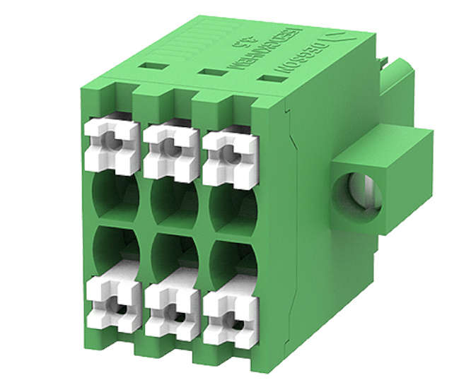TERMINAL BLOCK 6W 2 ROW 3.5 PLUG-IN 15EDGKNHBM-3.5-06P-14-00Z(H)