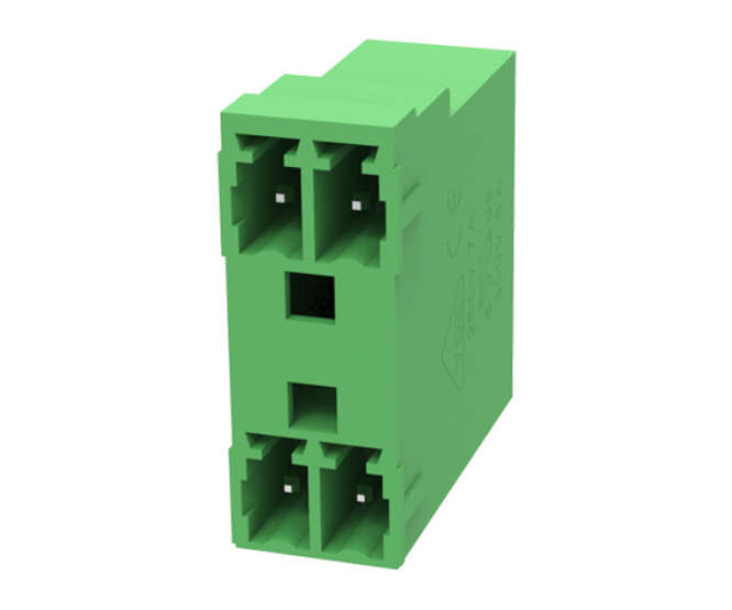 HEADER PLUG R/A 4P CLOSED P=3.5 15EDGRH-3.5-04P-14-00Z(H)
