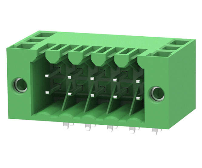 TERMINAL BLOCK PLUG-IN R/A PCB 2 ROW 10W 3.5 CLOSED 15EDGRHDM-3.5-10P-14-00Z(H)
