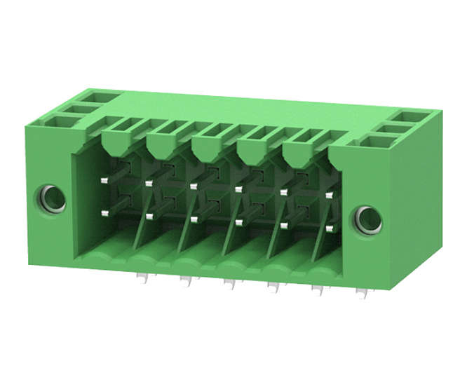TERMINAL BLOCK PLUG-IN R/A PCB 2 ROW 14W 3.5 CLOSED 15EDGRHDM-3.5-14P-14-00Z(H)
