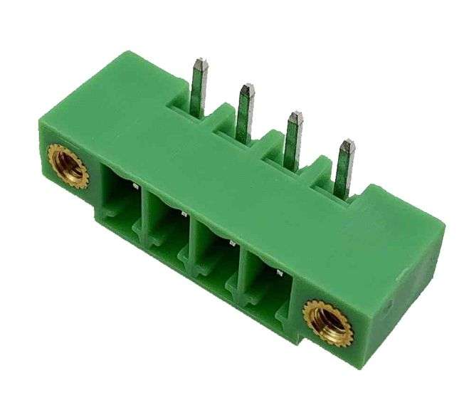 HEADER R/A PCB-MNT 4P P=3.5 15EDGRM-3.5-04P-14-00A(H)