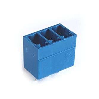 HEADER STR PCB-MNT 03P CLOSED BLUE 15EDGVC-3.5-03P-12-00A(H)