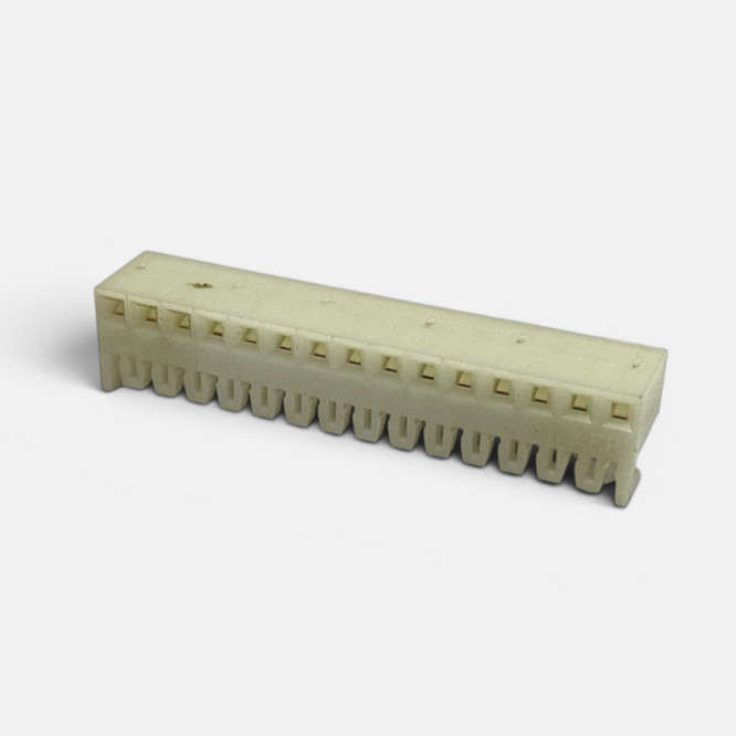 15P PCB R/A SOCKET 15FPR