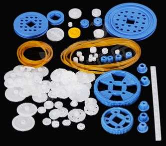 GEAR & PULLY KIT 80PCS 0.5mm PITCH  PVC-GEAR-05 / 170061