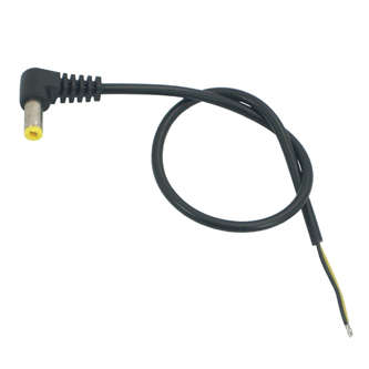 2.1mm DC SOCKET IN-LINE OPEN END LEAD R/A   170139