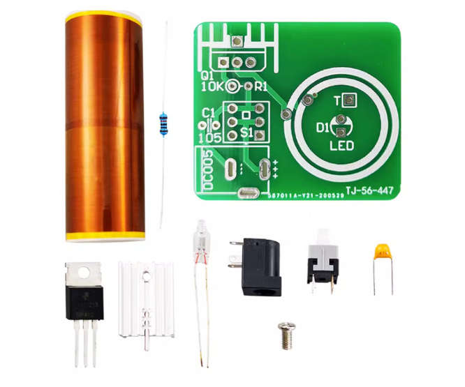 TESLA COIL KIT 9-12VDC 12W 40x40mm 170593