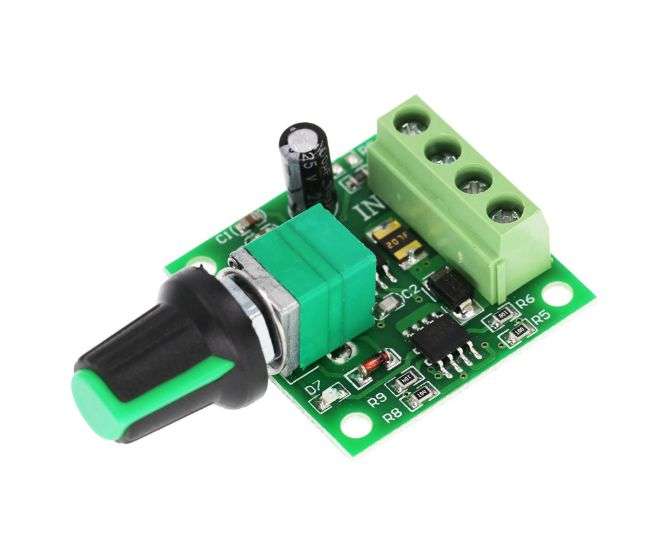 DC MOTOR PWM SPEED CONTROLLER 2-12V 2A 1803BK